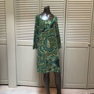 Beige by eci swing dress